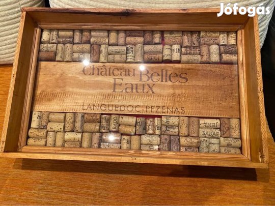 Reggelizőtálca/borozós tálca