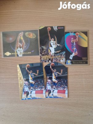 Reggie Miller kosaras kártyák 5db