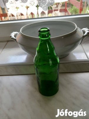 Régi 0,5 l-es zöld sörös üveg