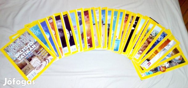 Régi 10-20 Évvel Ezelőtti National Geographic Havilap 