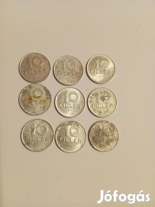 Régi 10 filléresek