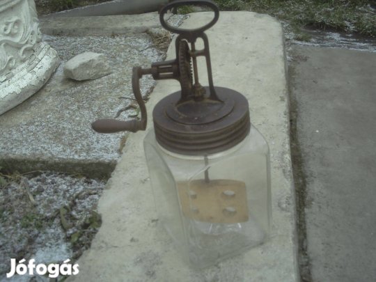 Régi 3L-es vajköpülő eladó