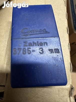 Régi 3 mm-es szám beütő szerszám.