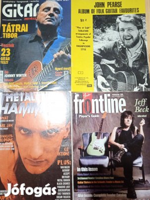Régi 4 db Vegyes Zenész Újság Gyűjtőknek