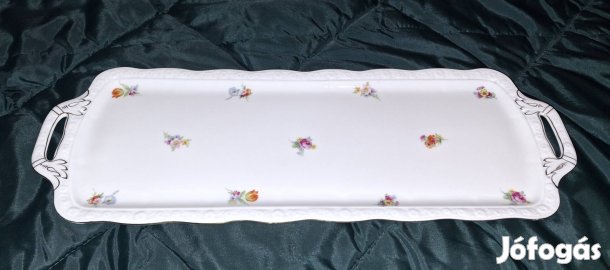 Régi A Múlt Század Elejéről Porcelán Kínálótálca 