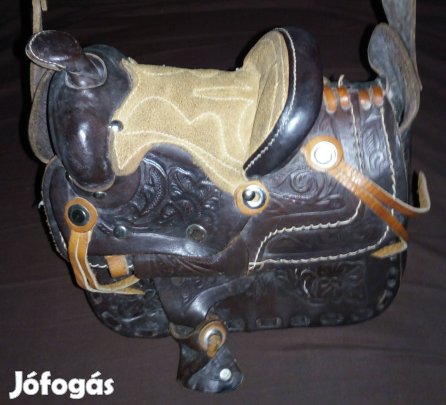 Régi A XX. Század Elejéről Egy Bőr Lovastáska 