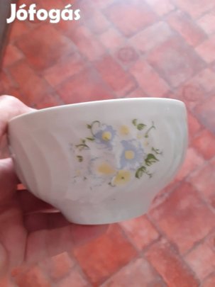 Régi Alba Julia porcelán mély tálka hibátlan