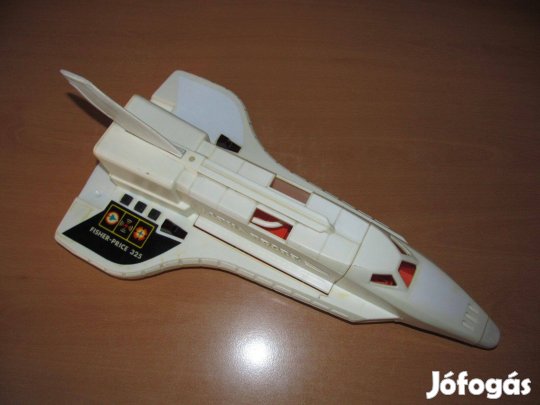 Régi Alpha Probe űrhajó (1979, Fisher Price) - 45 cm, működik