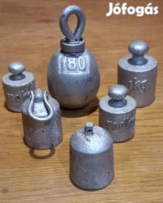 Régi Antik Konyhai Mérleg Súly 1900-as Évek Elejéről 