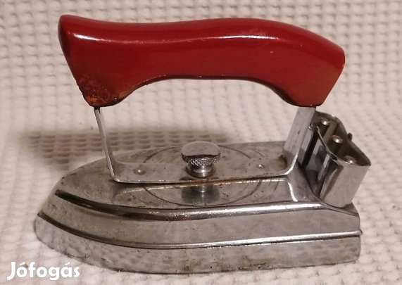 Régi Aranyos Fa Nyelű Kicsi Úti / Gyerek Vasaló