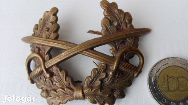 Régi Bundeswehr Sapkajelvény szép db