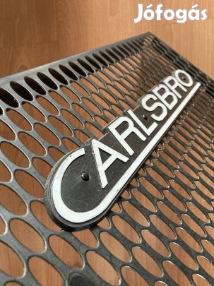 Régi Carlsbro gitár erősítő kombó hangfal védőrács fém 43X52,5cm