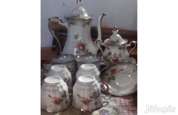 Régi Csehszlovák kávés készlet, újszerű állapot Személyes átvétel