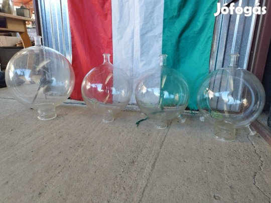 Régi Csheszlovák kémiai üvegek