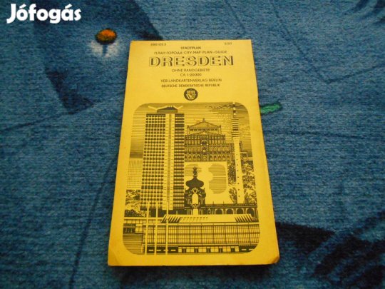 Régi Drezda térkép 1:20000