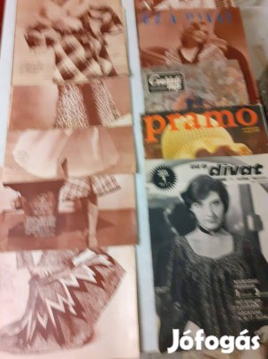 Régi Ez a divat 10db-os újság csomag 1978,70, 71, 72, 76