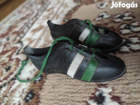 Régi Fradi műanyag cipőpár retró szurkolói relikvia