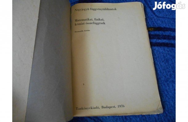 Régi Függvénytáblázat