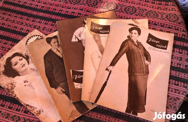 Régi Fürge Ujjak magazin 1500 ft=5 db :Lenti