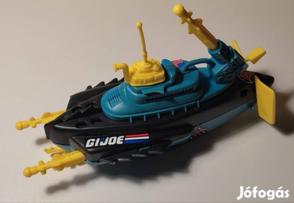 Régi G.I.Joe Barracuda tengeralattjáró, a kilövője működik 1992