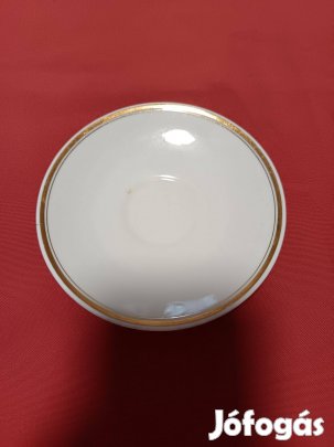 Régi Hollóháza porcelán kávés kis tányér eladó !