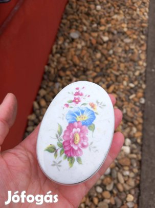 Régi Hollóházi porcelán Hajnalka kis bonbonos