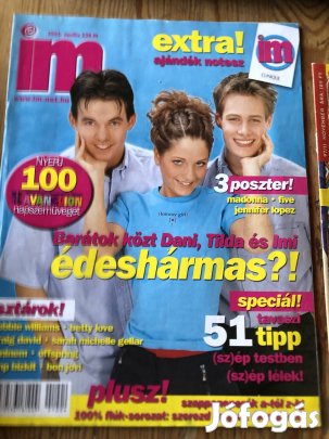 Régi Ifjúsági Magaz,IM tini újság 850 Ft /db