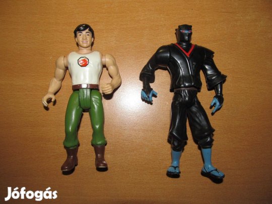Régi Jackie Chan Adventures figura kupac: JC és Shadowkhan (2001)