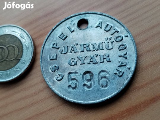 Régi Jármű gyár Csepel Autógyár biléta ritka db