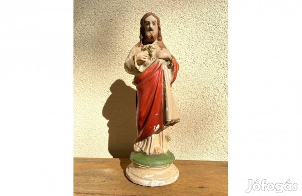 Régi Jézus szobor, egyházi vallási kegytárgy