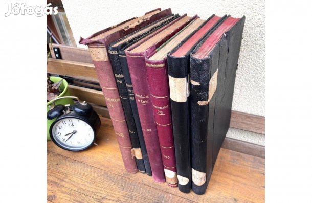 Régi Kereskedelmi Jog folyóirat antikvár könyv 1908-1938