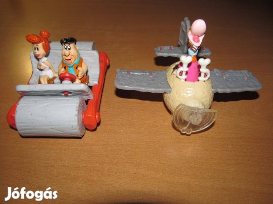 Régi Kinder Maxi figura szettek: Flinstones (2000)