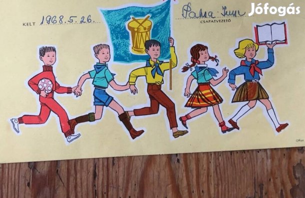 Régi Kisdobos emléklap 1000 Ft /db