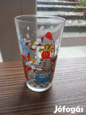 Régi Koch gyerek üvegpohár 2 dl-es