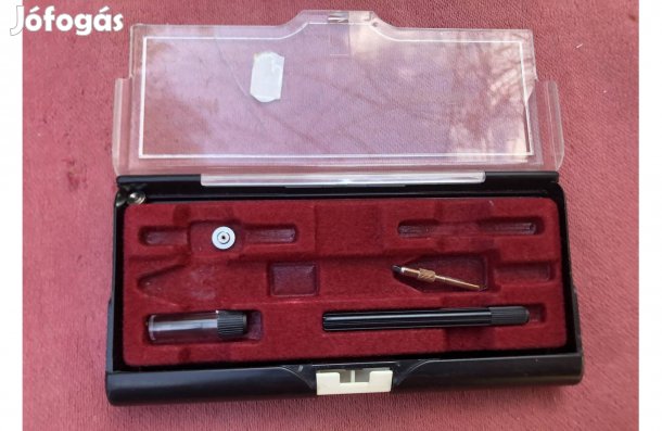 Régi Körzőkészlet doboza pár alkatrésszel 1000 Ft