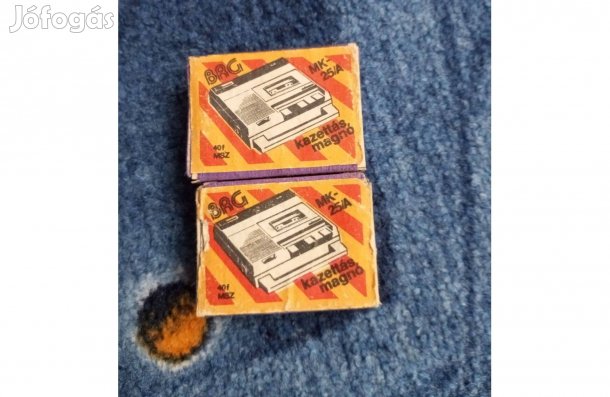 Régi MK 25 feliratos gyufásdobozok