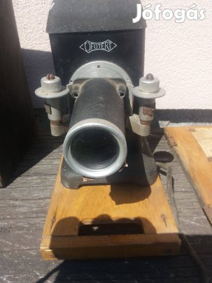 Régi MOM diavetítő, filmvetítő, 1949-ből film előhívó