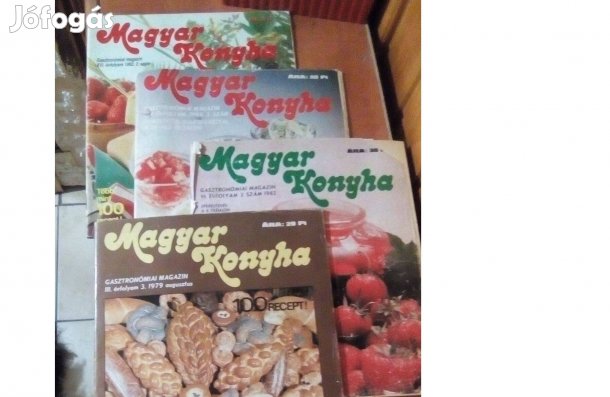 Régi Magyar Konyha gasztronómiai magazin 600 ft/db