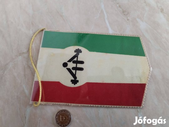 Régi Magyar Súlyemelő Szövetség A 80-as évekből asztali zász