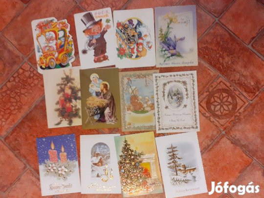 Régi Magyar kihajtható képeslap 10db-os csomagok