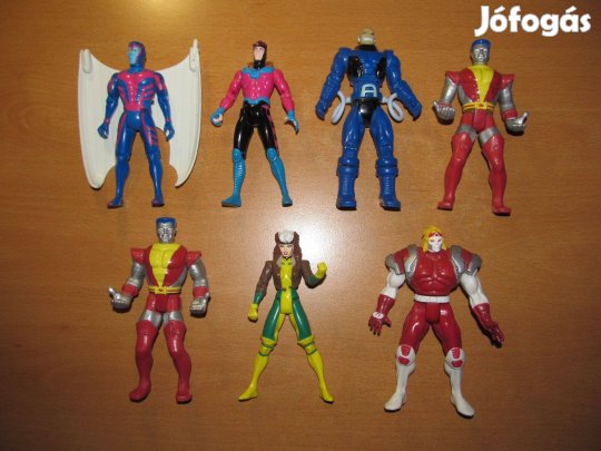 Régi Marvel / X-men szuperhős figura kupac egyben (Toybiz, 1993)