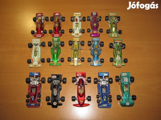 Régi Matchbox méretű Forma-1-es kisautó kupac (Tintoys, Hong Kong)