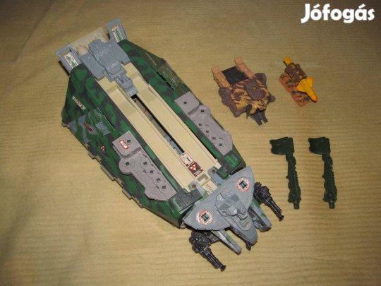 Régi Mega Force főbázis: Triax Goliath és egyebek (1989, Kenner)