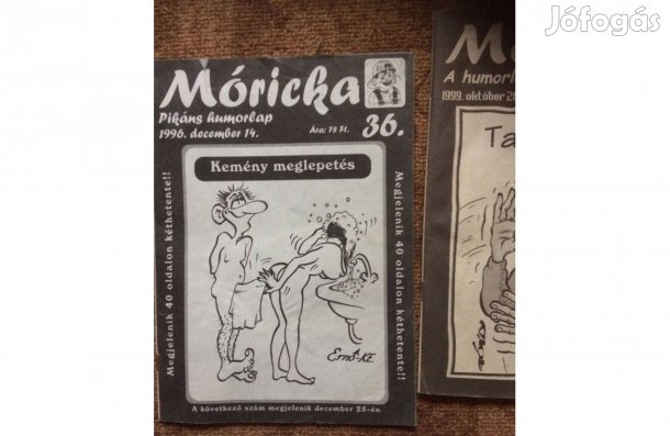 Régi Móricka újság 1000 ft/db