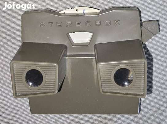 Régi NDK Stereobox 3D képnézegető 4 tárcsával 