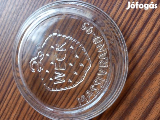 Régi NSZK befőttes üveg tető átm 10 cm