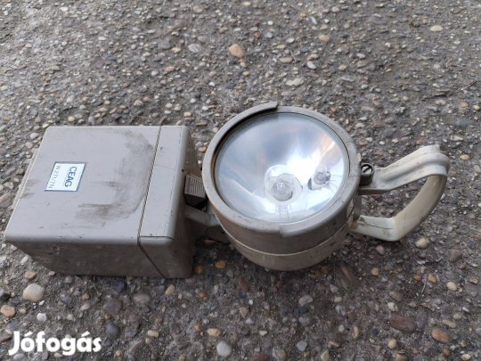 Régi Német Ceag Dortmund vasúti lámpa