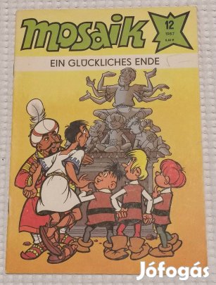 Régi Német Nyelvű "Mosaik" Képregény (1987. évfolyam 12.szám)