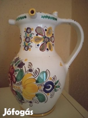 Régi Népművészeti váza 