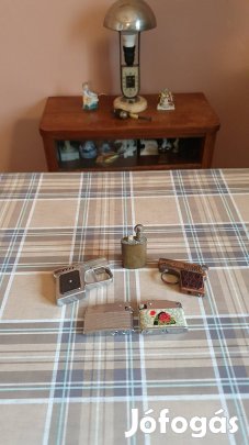 Régi Öngyújtók eladó Pécsett  15 ezer Ft az 5 db 